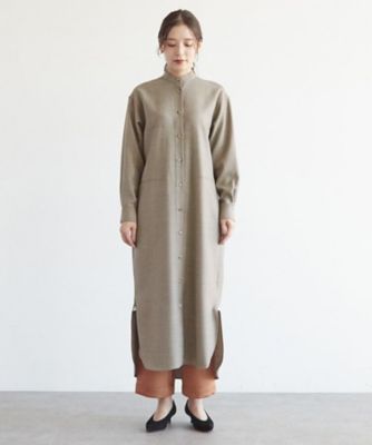 LEE11月号／FUDGE12月号掲載】バンドカラーシャツ