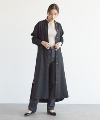 LEE11月号／FUDGE12月号掲載】バンドカラーシャツ