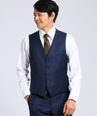 【Ｓサイズ～】シャドーオルタネイトストライプベスト　Ｆａｂｒｉｃ　ｂｙ　ＭＩＹＵＫＩ　ＫＥＯＲＩ（２００１７４９０５２）