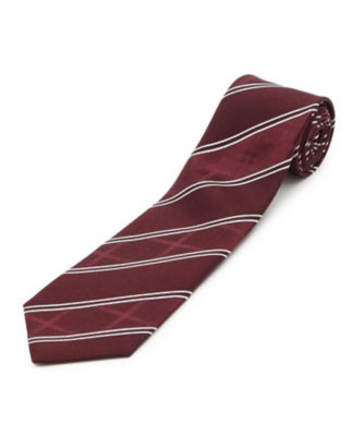 ＜TAKEO KIKUCHI (Men)＞チェックストライプ柄　ネクタイ（２００１７５０５３９）