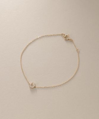 K18ダイヤモンド 馬蹄モチーフ ブレスレット（2001753589