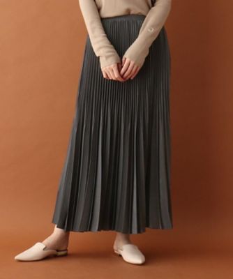 【ＢＡＩＬＡ１月号／ＳＴＯＲＹ１月号／ＣＬＡＳＳＹ．１２月号掲載】サテンプリーツスカート（２００１７５９７８１）