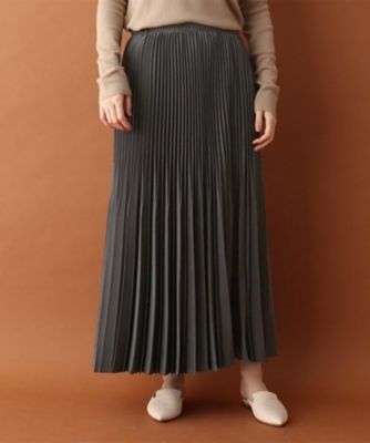 【ＢＡＩＬＡ１月号／ＳＴＯＲＹ１月号／ＣＬＡＳＳＹ．１２月号掲載】サテンプリーツスカート（２００１７５９７８１）