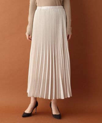 【ＢＡＩＬＡ１月号／ＳＴＯＲＹ１月号／ＣＬＡＳＳＹ．１２月号掲載】サテンプリーツスカート（２００１７５９７８１）