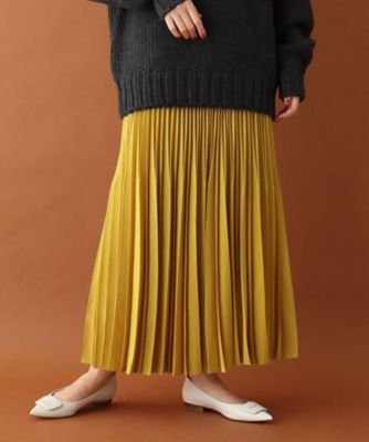【ＢＡＩＬＡ１月号／ＳＴＯＲＹ１月号／ＣＬＡＳＳＹ．１２月号掲載】サテンプリーツスカート（２００１７５９７８１）