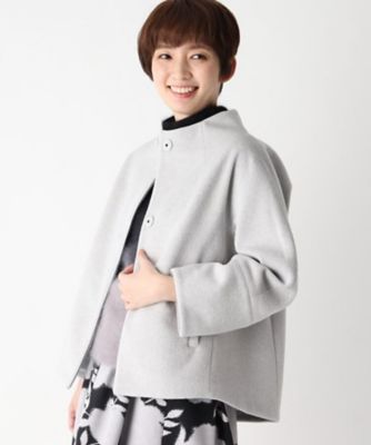 アンゴラウールビーバーショートコート ２００１７６０８８６ 三越伊勢丹オンラインストア 公式