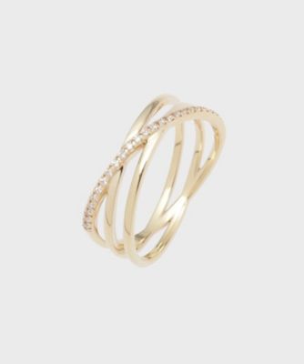 K10ダイヤモンド Xリング（＃16）（2001761936