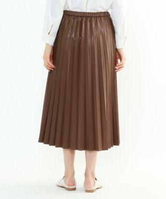 ｓ レザープリーツスカート ２００１７６７４４１ 三越伊勢丹オンラインストア 公式