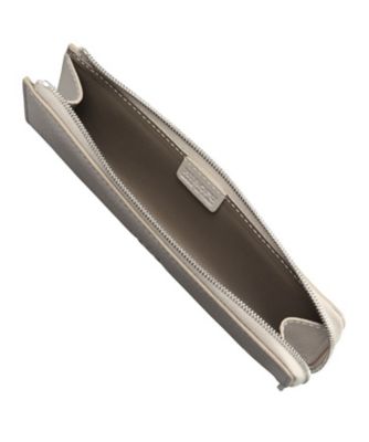 アクセサリー】ペンケース L字ファスナー レザー スリム 本革（商品