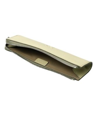 アクセサリー】ペンケース L字ファスナー レザー スリム 本革（商品