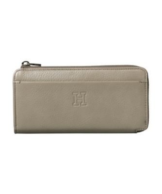 未使用 HIROFU ヒロフ 長財布 ロングウォレット フラップ レザー プラティカ】長財布 L字ファスナー レザー ロング ウォレット 本革