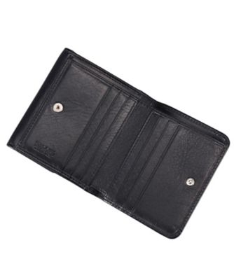 本日最終✩.*HIROFUセンプレ本革小ロゴ二つ折り財布 定価税込49,500円 センプレ】二つ折り財布 レザー ウォレット 本革（商品番号：P25