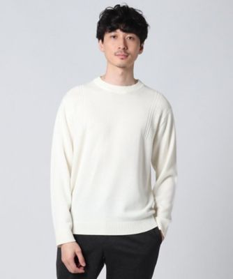 ＜TAKEO KIKUCHI (Men)＞ＴＡＫＥＯ　ＫＩＫＵＣＨＩ流ガンジーニットプルオーバー（２００１７８８４９２）