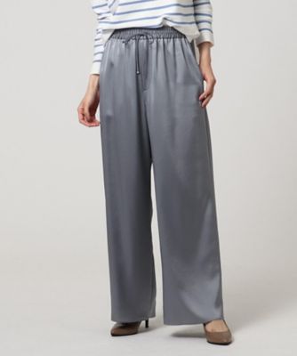 ｌ ソアパールサテンワイドパンツ ２００１８３６０２６ 三越伊勢丹オンラインストア 公式