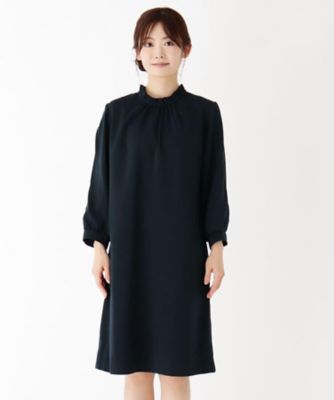 大きいサイズあり １５号 フリルネックスリットスリーブワンピース ２００１８３６１６３ 三越伊勢丹オンラインストア 公式