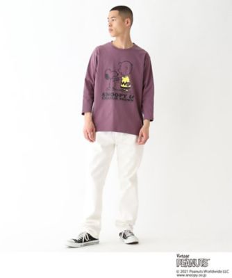 ｐｅａｎｕｔｓ ピーナッツ スヌーピーｘチャーリー ブラウン７分袖ｔシャツ ２００１８３９７７４ 三越伊勢丹オンラインストア 公式