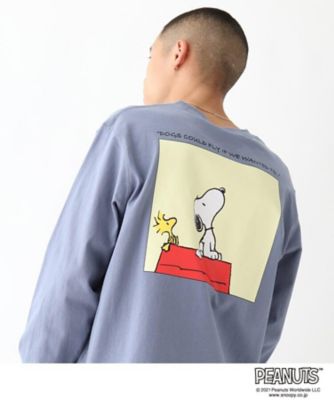 ｐｅａｎｕｔｓ ピーナッツ スヌーピー ウッドストック コミックアート長袖ｔシャツ ２００１８３９７７５ 三越伊勢丹オンラインストア 公式