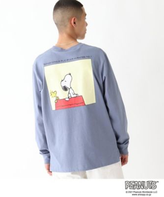 ｐｅａｎｕｔｓ ピーナッツ スヌーピー ウッドストック コミックアート長袖ｔシャツ ２００１８３９７７５ 三越伊勢丹オンラインストア 公式