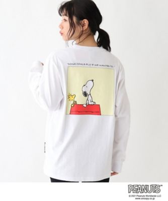 ｐｅａｎｕｔｓ ピーナッツ スヌーピー ウッドストック コミックアート長袖ｔシャツ ２００１８３９７９９ 三越伊勢丹オンラインストア 公式