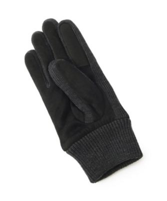 フェイクスエード×ニット コンビ グローブ（2001840940