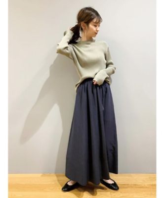 フィブリルポプリンギャザーフレアスカート ２００１８４４８４８ 三越伊勢丹オンラインストア 公式