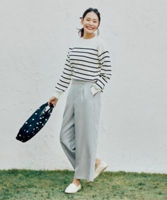 ｅｃ限定商品 ｍ ３ｌ 丈が長い 洗えるきちんとワイドパンツ ２００１８４５５６６ 三越伊勢丹オンラインストア 公式