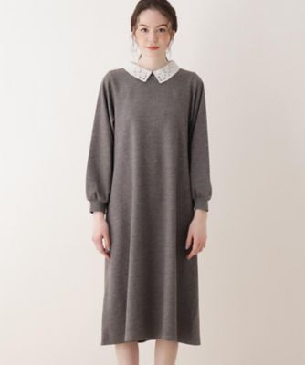 レース襟付きワンピース ２００１８４５９１３ 三越伊勢丹オンラインストア 公式