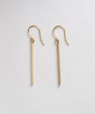 Ｋ１０極光　レクタングル　フックピアス（２００１８４９０１２）