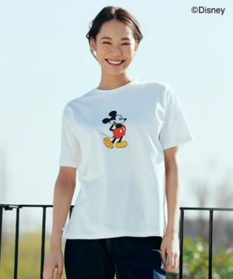 ｄｉｓｎｅｙ ｍ ｌｌ ミッキーマウス プリントｔシャツ ２００１８５１３１２ 三越伊勢丹オンラインストア 公式