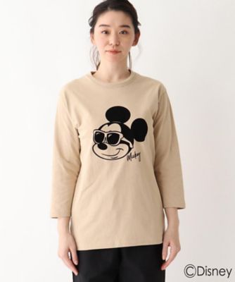 ｄｉｓｎｅｙ ディズニー サングラスミッキーマウス フロッキープリント 七分袖ｔ ２００１８５２９７２ 三越伊勢丹オンラインストア 公式