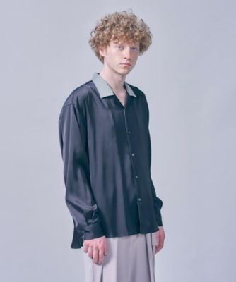 バイカラーオープンカラーシャツ ２００１８５３２７３ 三越伊勢丹オンラインストア 公式