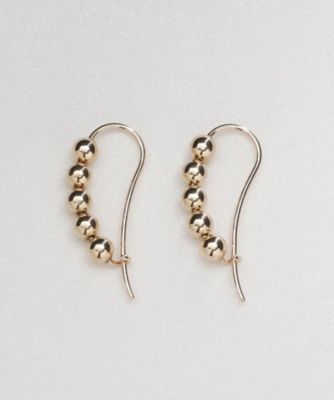 Ｋ１０中空ボール　フックピアス（２００１８６８９５９）