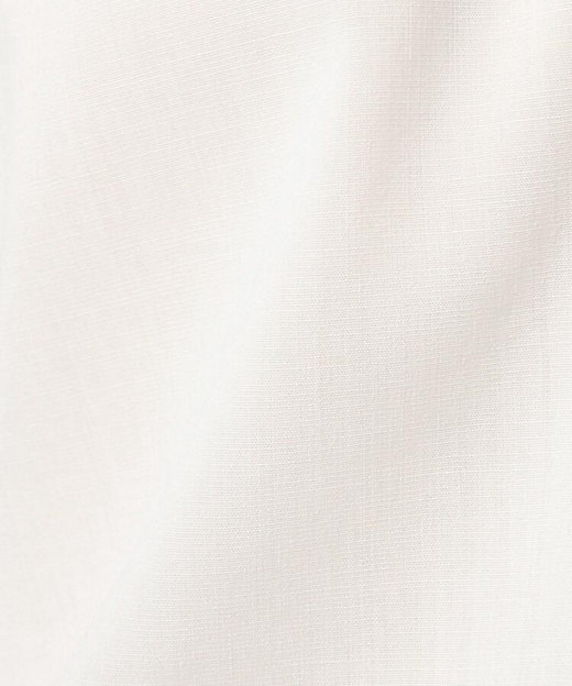 「Ｌ」【洗える】リネン混ポプリンシャツ（２００１８７５６９６）