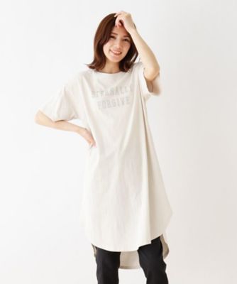 グラフィックロングｔシャツワンピース ２００１８７９０９７ 三越伊勢丹オンラインストア 公式