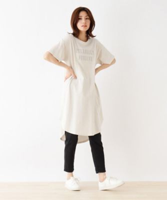 グラフィックロングｔシャツワンピース ２００１８７９０９７ 三越伊勢丹オンラインストア 公式