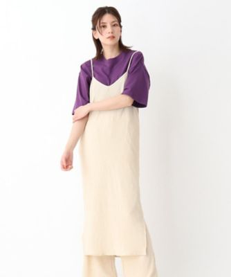 ｗｅｂ限定 シワ加工カットキャミワンピース ２００１８８１６４５ 三越伊勢丹オンラインストア 公式