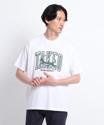 ｗｅｂ限定 カレッジロゴ プリント ビッグｔシャツ ２００１８８２４７５ 三越伊勢丹オンラインストア 公式