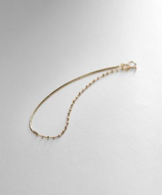 ＜COCOSHNIK (Women)＞Ｋ１０コンパクト×スタッドキヘイチェーン　ブレスレット（２００１８８２６４４）