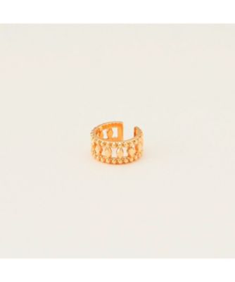 Ｋ１０切子×ミル　イヤーカフ（２００１８８２７１６）