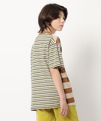 ｗｅｂ限定 １５０ １６０ｃｍ ボーダークレイジーパターンｔシャツ ２００１８８２９２９ 三越伊勢丹オンラインストア 公式