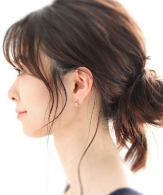 Ｋ１０アンジュレート　フープピアス小（２００１９０４４８６）