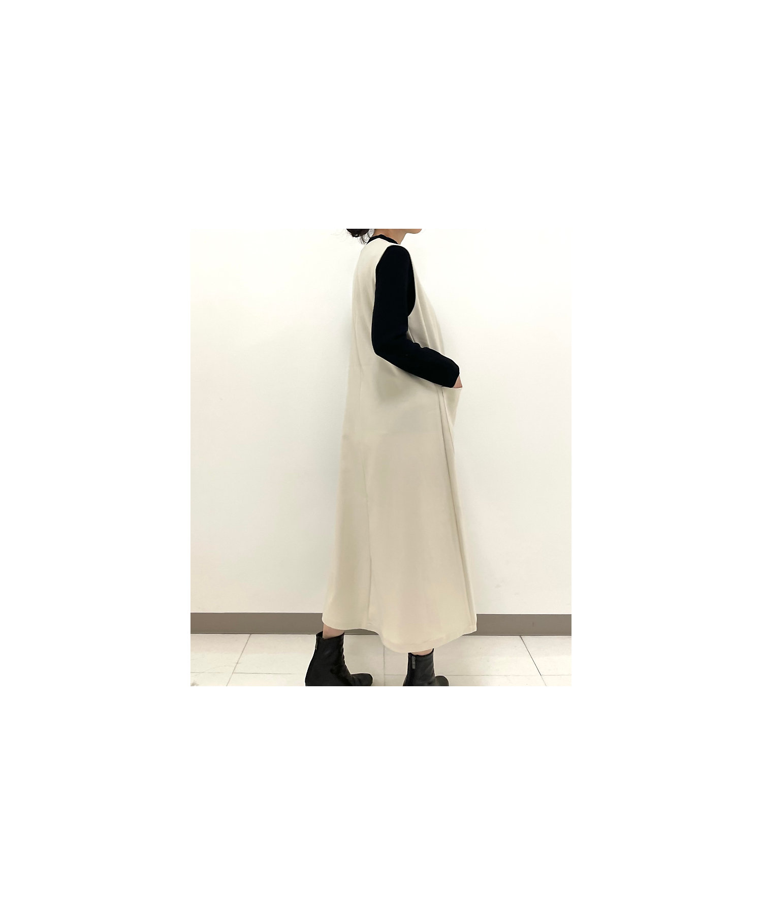 キーネックジャンパースカート（２００１９４８７５５） | 三越 