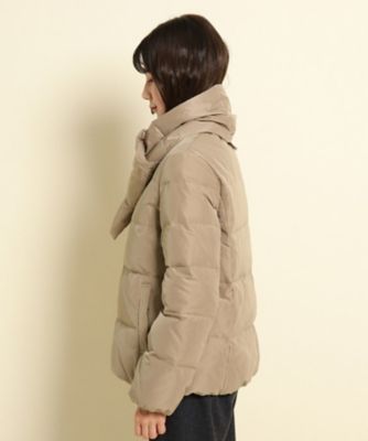シルキータフタ マフラー付きダウンジャケット ｓ ｌ ２００１９４９９２０ 三越伊勢丹オンラインストア 公式