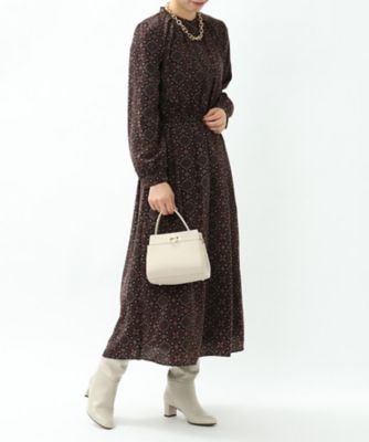 フィット フレア総柄ワンピース 洗える ２００１９４９９３９ 三越伊勢丹オンラインストア 公式