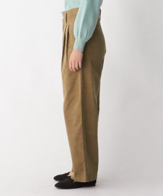 コーデュロイ２タックワイドパンツ ２００１９５１５０２ 三越伊勢丹オンラインストア 公式