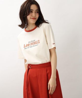 ＜GROVE (Women)＞【Ｌｅｅ】別注リンガーＴシャツ（２００１９５１５８７）