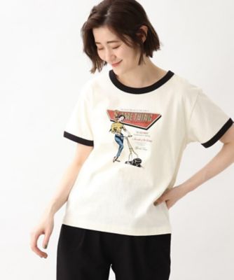ｇｒｏｖｅ×Ｓｏｍｅｔｈｉｎｇ リンガーＴシャツ 