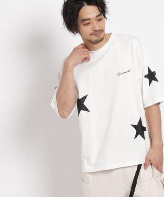 ランダムスターグラフィックデザイン コットン天竺 プリント半袖ｔシャツ ２００１９９０３５８ 三越伊勢丹オンラインストア 公式