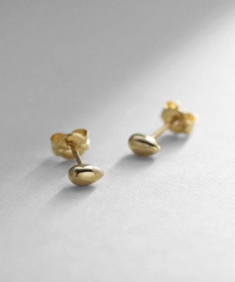 ＜COCOSHNIK (Women)＞Ｋ１８ペアシェイプ　スタッドピアス（２００２０３８２７６）