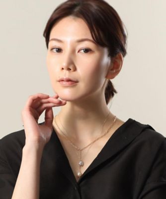 Ｋ１０パール　ＰＣロング２ＷＡＹ　ネックレス（２００２０５０８２４）